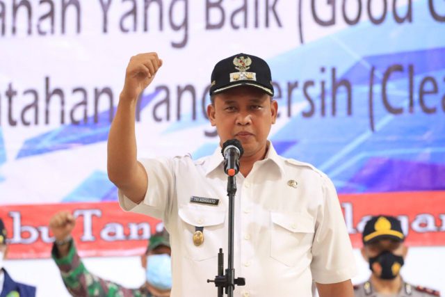 Deklarasi Komitmen Bersama Anti Korupsi Aparatur Kecamatan Rawalumbu